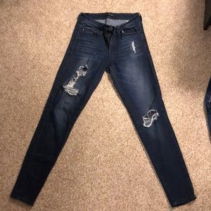 KanCan midrise ripped jeans